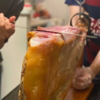 ルームメイトとコストコで生ハム切り器を買って美味しく食べた!