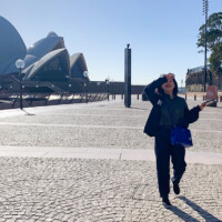 オペラハウスにて