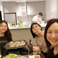 シェアメイトとホームパーティ