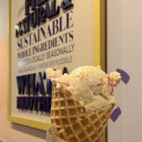 学内にあるおいしいアイスクリーム屋さん