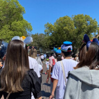 友達とディズニーランドパークに行った時の様子(入場料120ドルくらいでした)