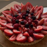 手づくりベリータルト